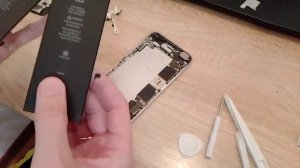 Ремонт Айфон 6с плюс впервые, своими руками.