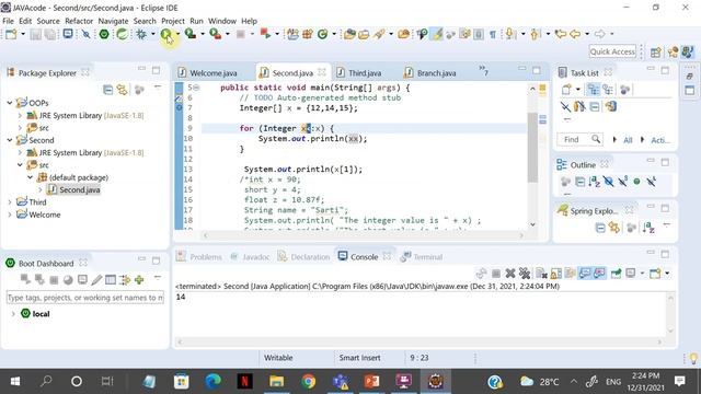 Java Full Course 2023 | Java Tutorial For Beginners | Java Array (Types Of Array)