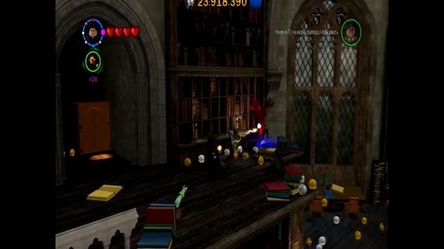 Guide 100% LEGO Harry Potter:Years 1-4: Хогвартс - Библиотека и Запретная секция.