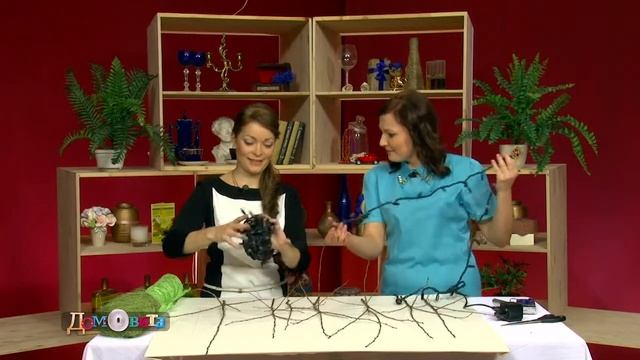 Домовита - 29 выпуск, Делаем картину-светильник - 21 января 2014 года смотреть онлайн