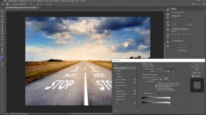 Как поместить изображение или текст на плоскость в фотошопе