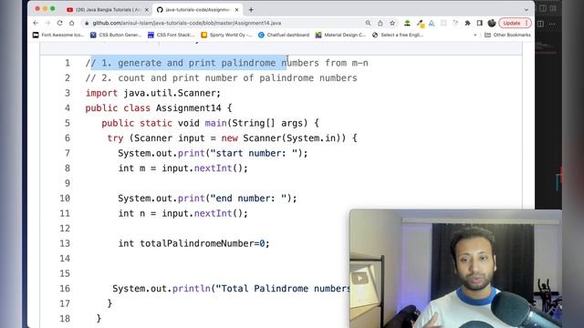Java Bangla Tutorials 62 : Assignment 14 | palindrome number смотреть онлайн