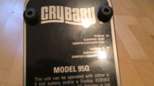 Wah  Dunlop - Cry Baby 95Q