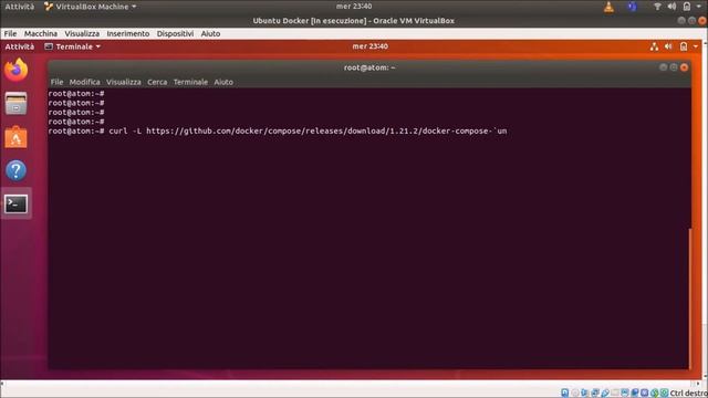 Installazione Docker Compose Su Ubuntu 18.04 смотреть онлайн
