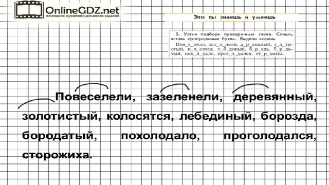 Упражнение 5 Знаеш и… §6 — Русский язык 3 класс (Бунеев Р.Н., Бунеева Е.В., Пронина О.В.) Часть 1 смотреть онлайн