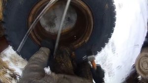 Урал лесовоз Сборка запаски прицепа Шина КФ-97 16,5/70 18 Алтайшина