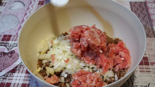 Стакан ГРЕЧКИ и немного ФАРША! Невероятно ВКУСНОЕ БЛЮДО из простых продуктов