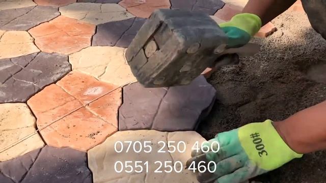 Брусчатка Бишкек, евро брусчатка для центра отдыха "Гавайи" смотреть онлайн