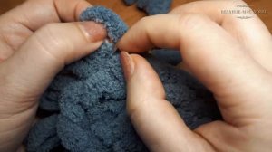 Пинетки из ALIZE PUFFY? Мастер-Класс для начинающих  ? ✅ Вязание без спиц и крючка