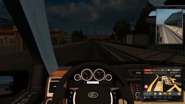 Euro Truck Simulator 2 обзор на Range Rover Supercharged 2008 смотреть онлайн