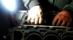 Замена трубки в развале блока БМВ н62