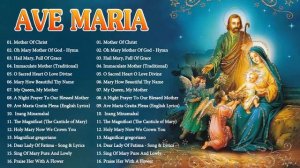 Classic Marian Hymns Sung in Gregorian, Ambrosian and Gallican Chants | Ave Maris Stella