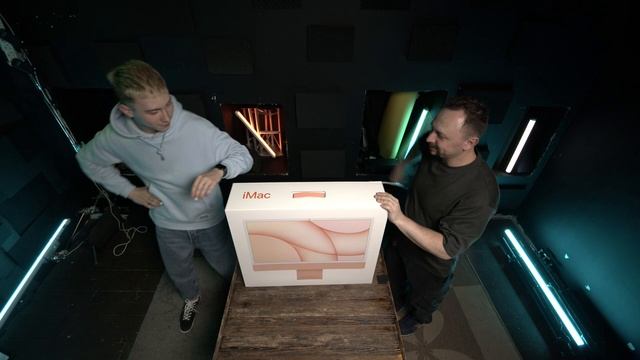 РАСПАКОВКА Apple iMac 24" Retina 4,5K, M1 2021