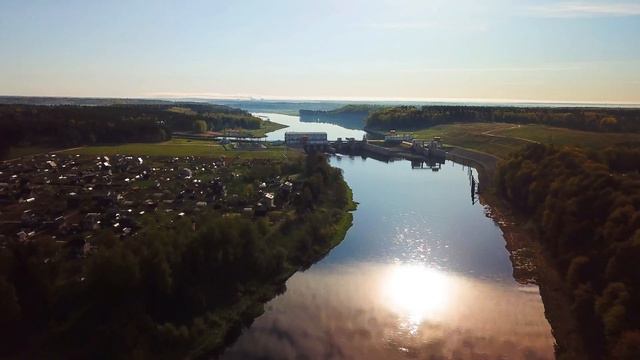 Река Западная Двина и ГЭС