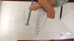 Подробный МК построения выкройки основы брюк. Часть II. Задняя половинка.