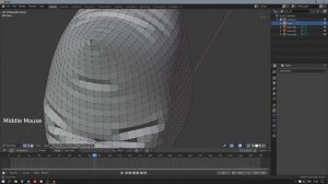Симуляция ткани в blender 2.90. Часть 1._ Моделирование подушки