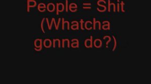 slipknot  people=shit lyrics