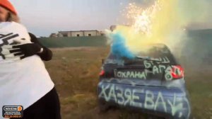 ПАРАДЕЕВИЧ ЧУТЬ НЕ ПЕРЕВЕРНУЛСЯ ПОСЛЕ ПРЫЖКА НА МАТИЗЕ