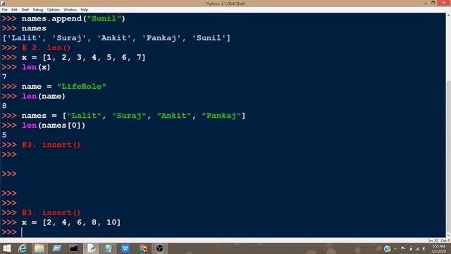 #13 Python Tutorial for Beginners | List Functions in Python