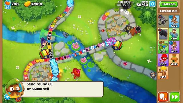 Bloons TD 6 Race Tutorial "Royal Flush" in 1:14 смотреть онлайн