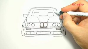 Как нарисовать BMW