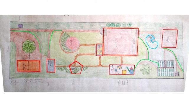 Разбор дизайна участка прямоугольной формы смотреть онлайн