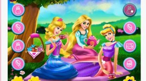 Disney Princesses?Picnic Day??Принцессы Диснея Пикник, Одень Принцесс Игра???