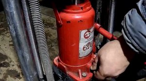 Пресс гидравлический  для гаража на 20 тонн | press hydraulic with his hands for garage for 20 tons