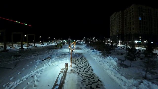 Сквер Героев России Ставрополь [DJI Avata FPV 4k night footage] смотреть онлайн