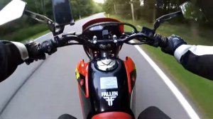 Honda XR 125 L ride · Czech Republic