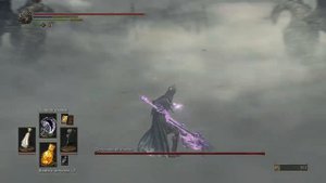 Dark Souls™ III 2021 Безымянный король Унижение против Алебарды (распятый безумный король)