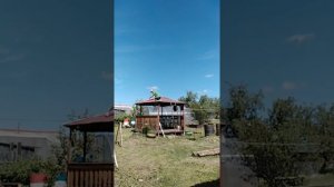 Покраска беседки. Painting the gazebo