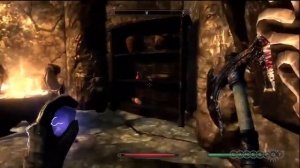 Skyrim - Bleak Falls Gameplay Video (Xbox 360)