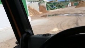 Работа на щеповозе