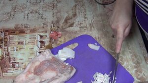 Делаем для новогоднего стола (Колбаса Брауншвейгская) Своими руками