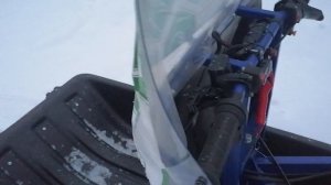 мегабуксировщик на гусенице тайга 600 с двигателем лончин 622.