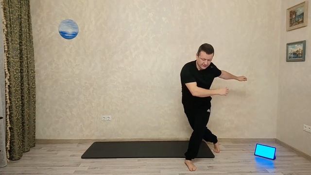 Зарядка №5. Табата боевая. Продлевает жизнь на один день. Делает Вас бодрее, энергичнее, счастливее смотреть онлайн