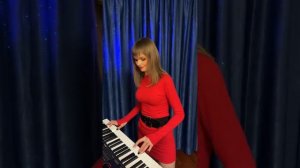 Вечер холодной зимы,  Седая ночь,  кавер на синтезаторе