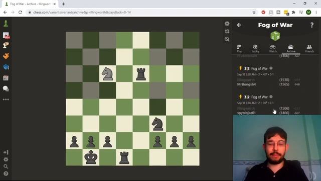 Fog of War Chess - Grandmaster Strategy! смотреть онлайн
