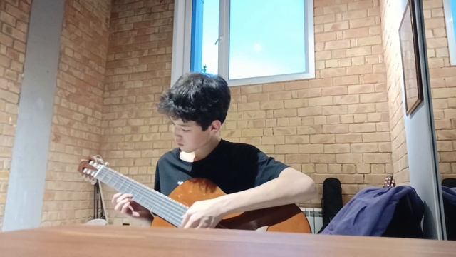 Детская Песня "Кузнечик" | Кавер На Гитаре смотреть онлайн