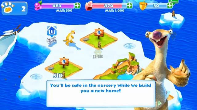 Ice Age Adventures - iOS / Android game, Gameplay | Walkthrough - PART1 смотреть онлайн