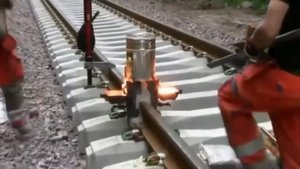 Установка бесшовных рельсов. Технология.Installation of seamless rail roads. Technology.