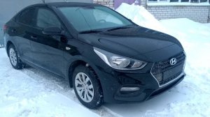 Hyundai Solaris,удар в правый передний угол. Ремонт после дтп.