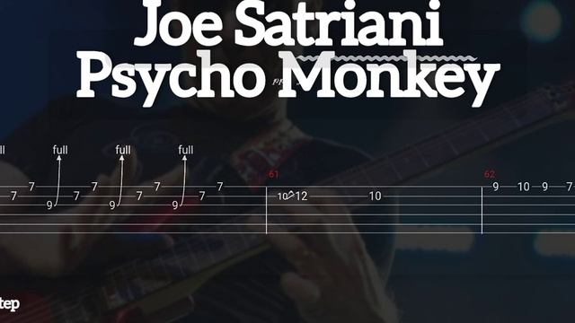 Joe Satriani - Psycho Monkey ( Tab Guitar ) смотреть онлайн