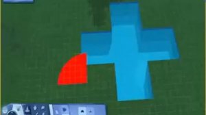 Как сделать фигурный бассейн в Симс 3