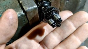 Накатка резьбы на спицах велосипеда размера g14