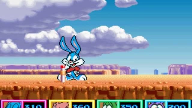 Tiny Toon Wacky Sports - Easy course Part 1 смотреть онлайн