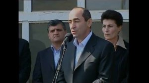 Tavushi marz,janaparhneri bacum,naxagah Robert Kocharyan