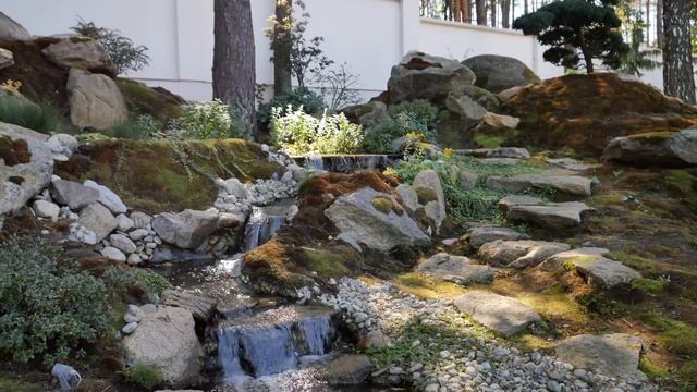 Как сделать красивый и правильный ручей в своем саду (#LANDSCAPE) Секрет создания смотреть онлайн