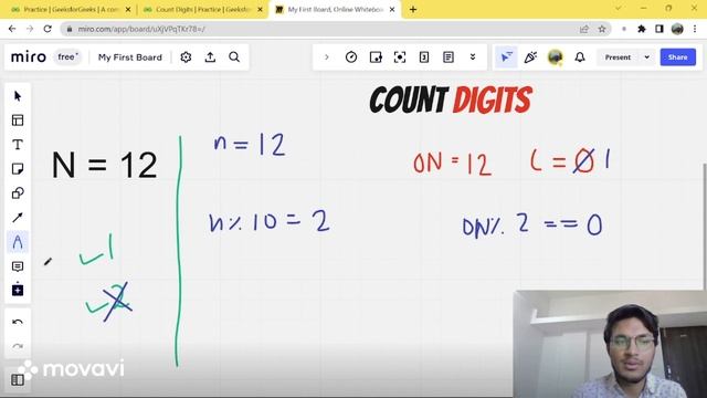 #Count Digits in Hindi | #GFG #C++ #Java School Level Questions